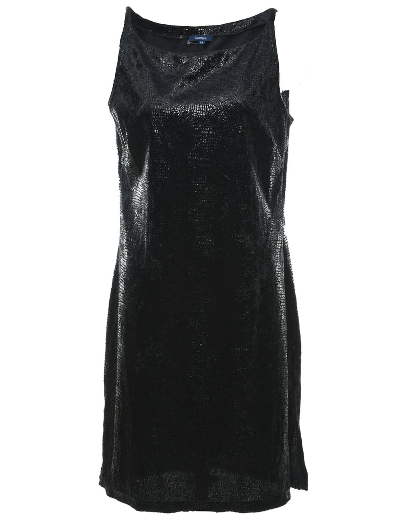 Black Sparkly Evening Dress - M