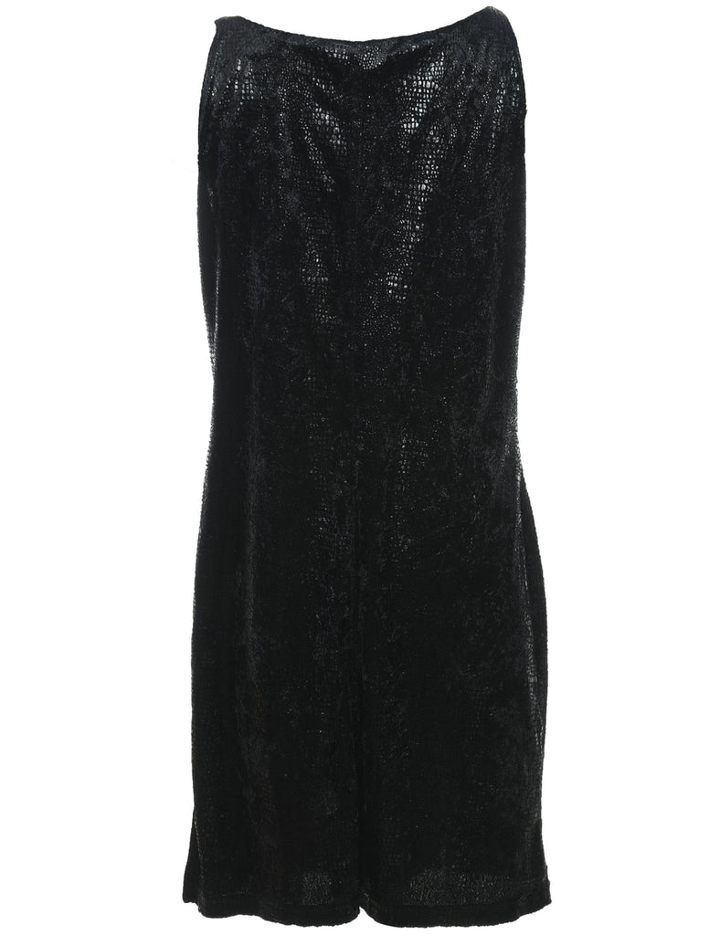 Black Sparkly Evening Dress - M