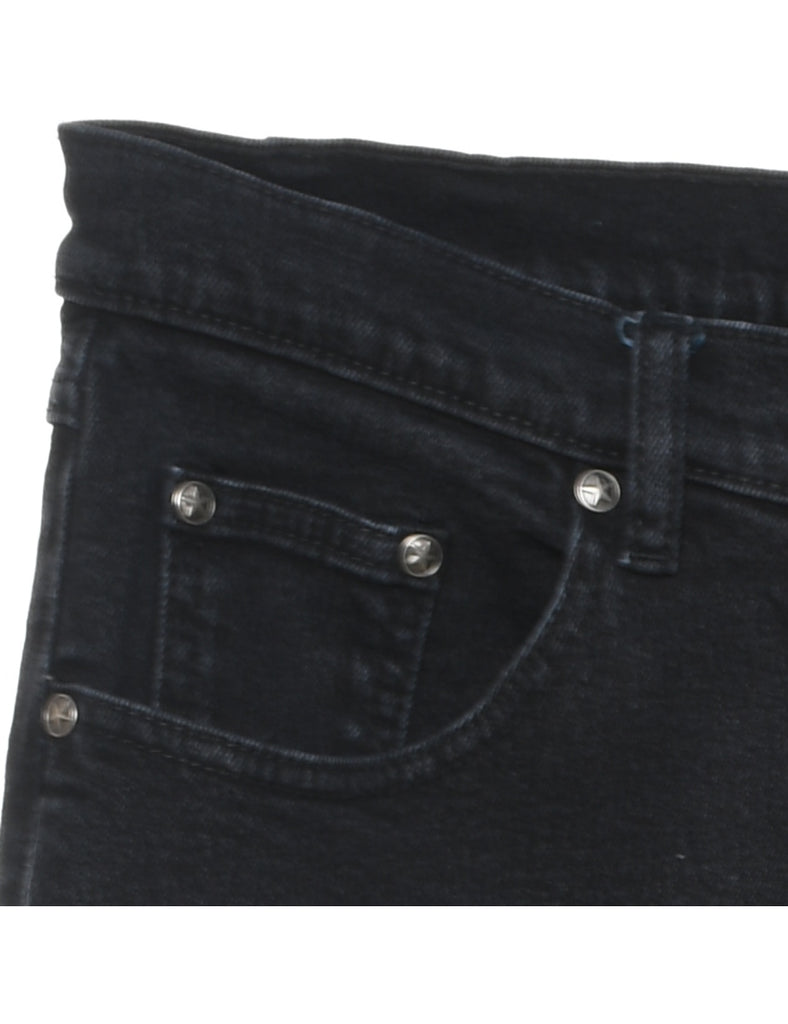 Black Straight-Fit Jeans - W30 L28