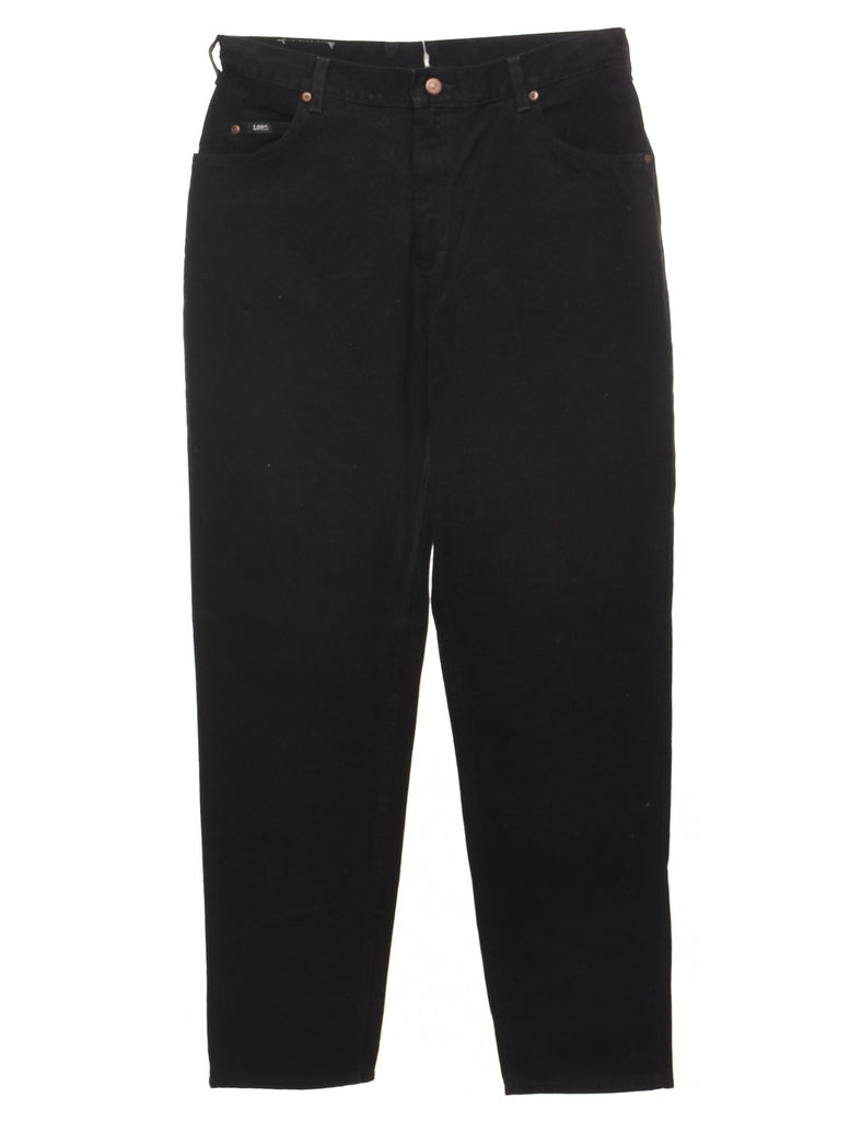 Black Tapered Lee Jeans - W32 L33