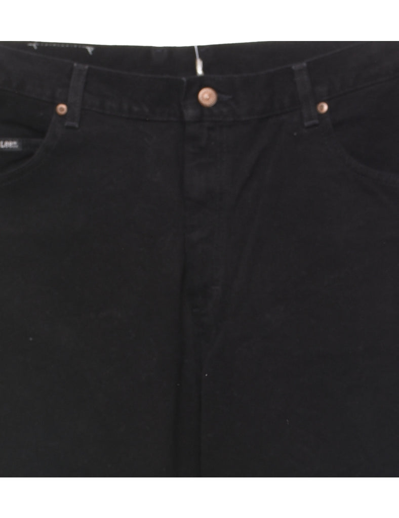 Black Tapered Lee Jeans - W32 L33