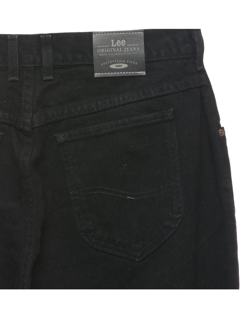 Black Tapered Lee Jeans - W32 L33