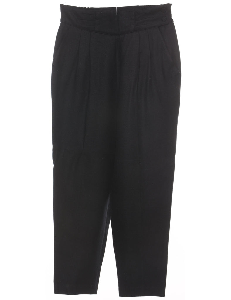 Black Tapered Trousers - W28 L25