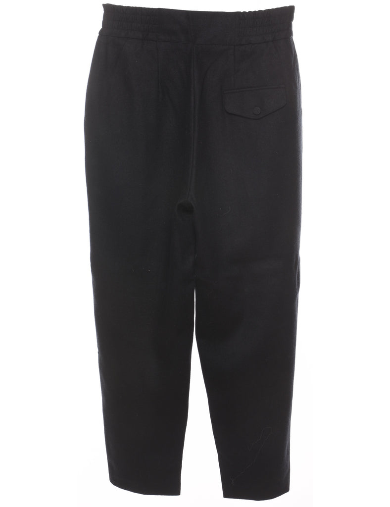 Black Tapered Trousers - W28 L25