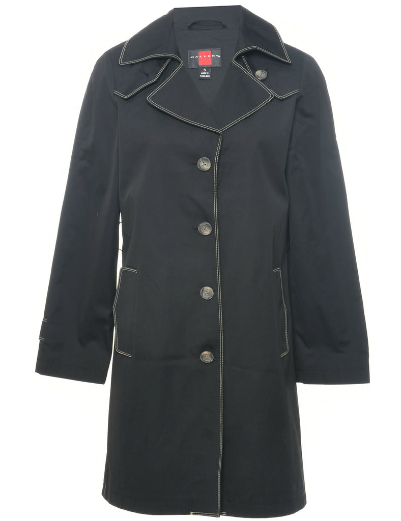 Black Trench Coat - S