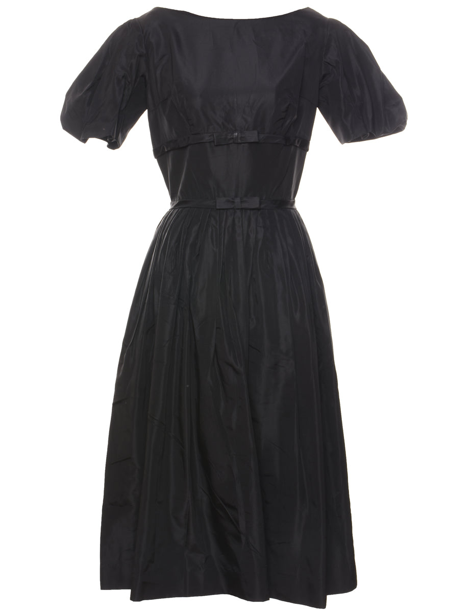 Women's Black Vintage 1950s Dress Black, S | Beyond Retro - E00951368