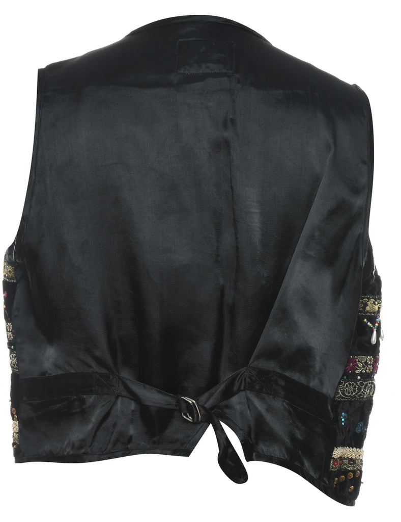 Black Waistcoat - M