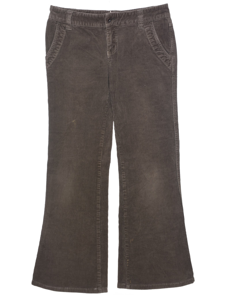 Boot Cut Corduroy Trousers - W30 L28