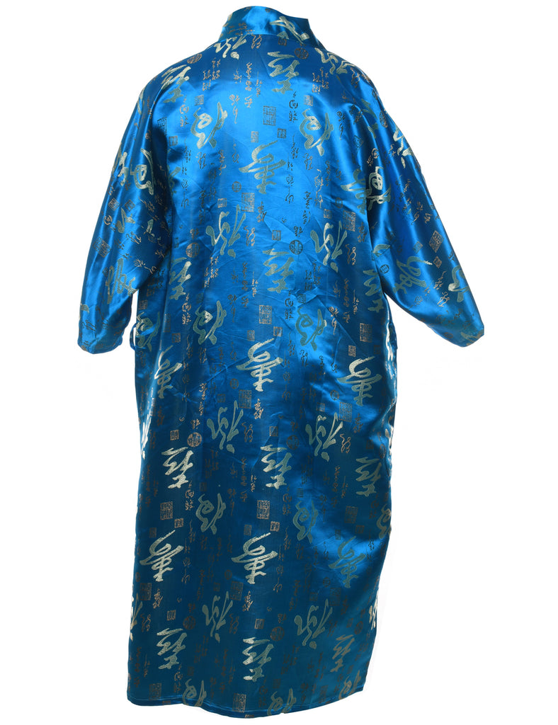 Brocade Pattern Full Length Kimono - M