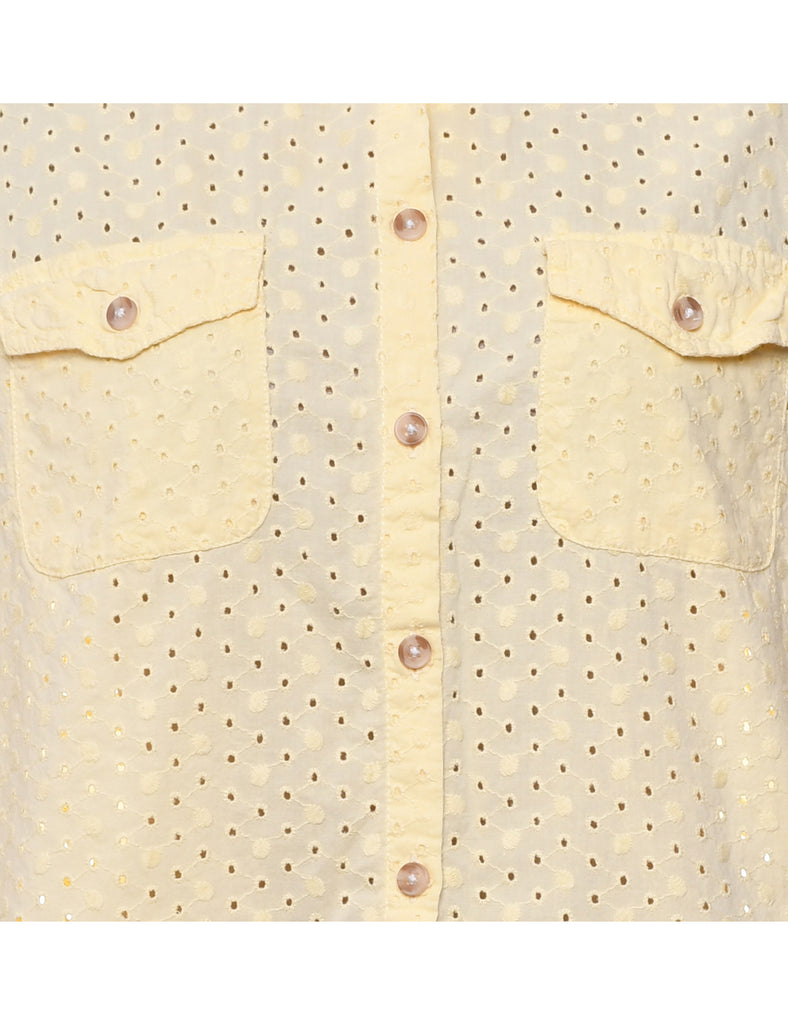 Broderie Anglaise Shirt - M