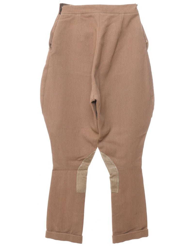 Brown Jodhpur Trousers - W24 L30