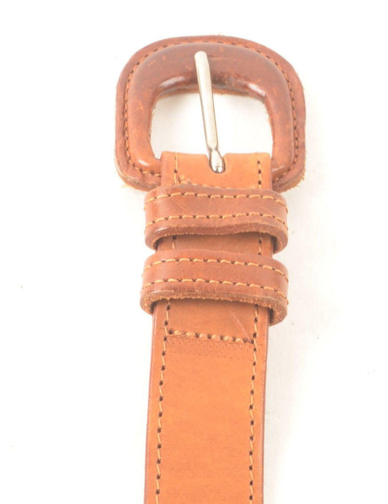 Brown Leather Belt - M