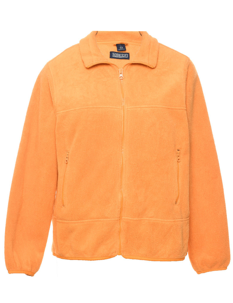 Burnt Orange Fleece - L