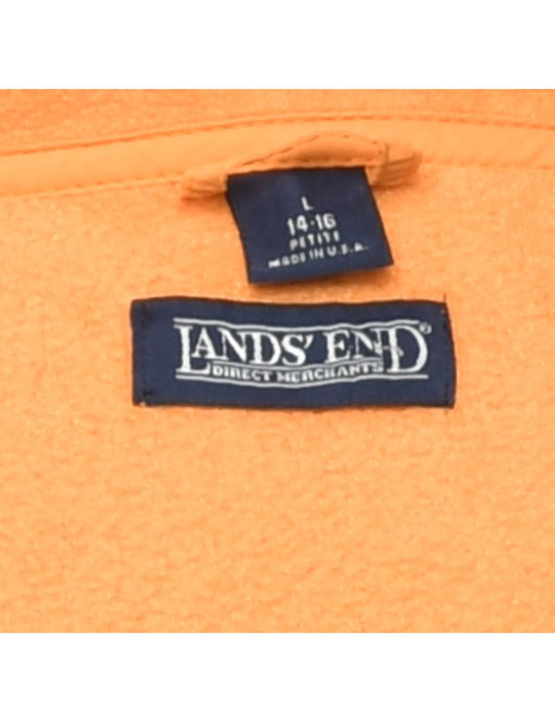 Burnt Orange Fleece - L