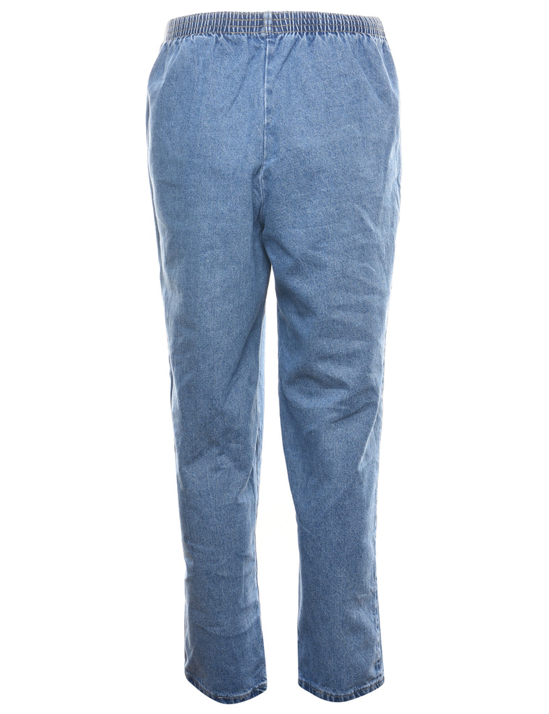 Cabin Creek Light Wash Denim Trousers - W26 L28