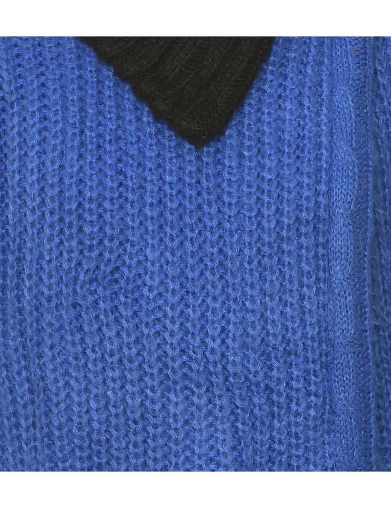 Cable Knit Jumper - M