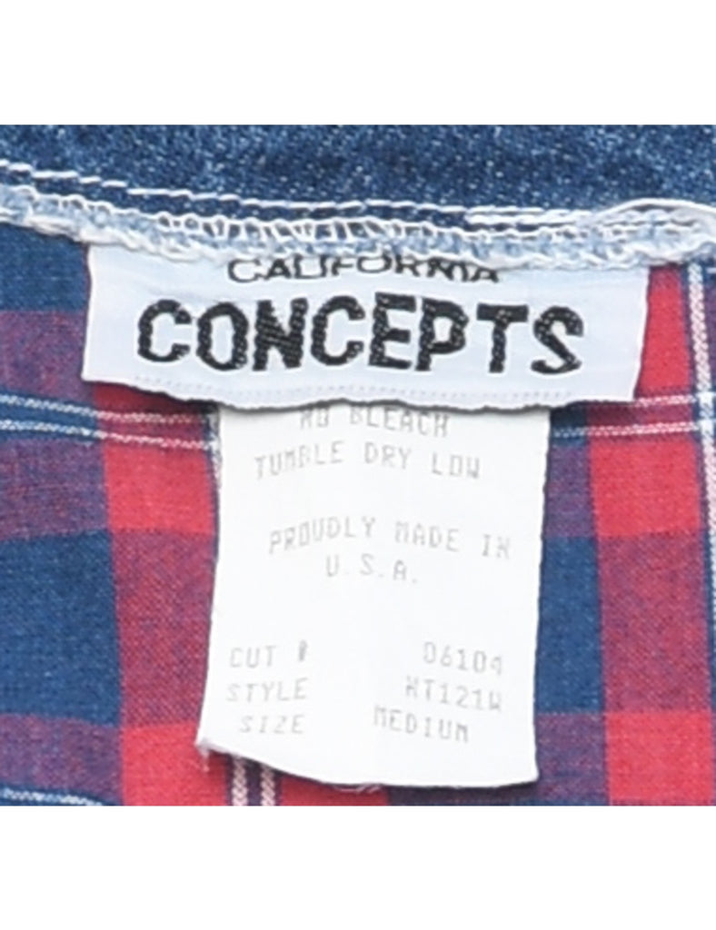 California Concepts Denim Jacket Vest - M