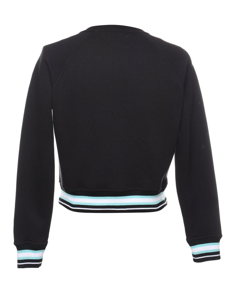 Champion Black & White Contrast Sweatshirt - S