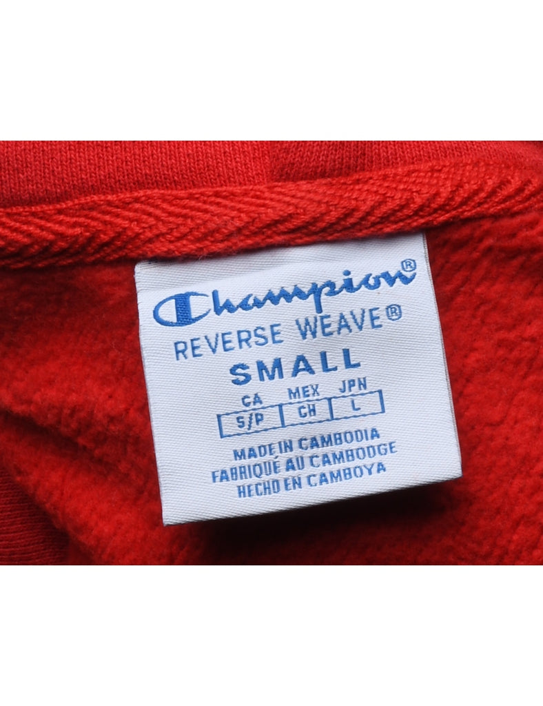 Champion Reverse Weave Hooded Sweatshirt - S