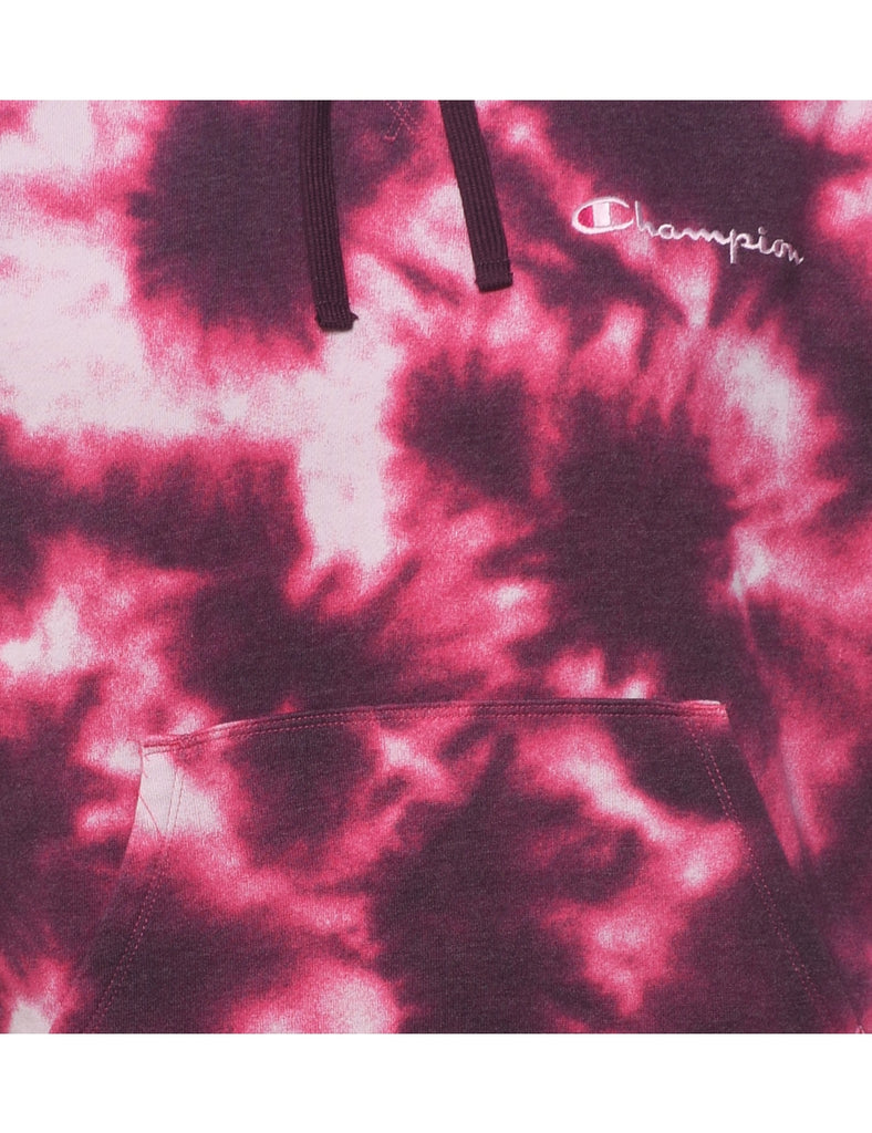 Champion Tie Dye Hoodie  - M