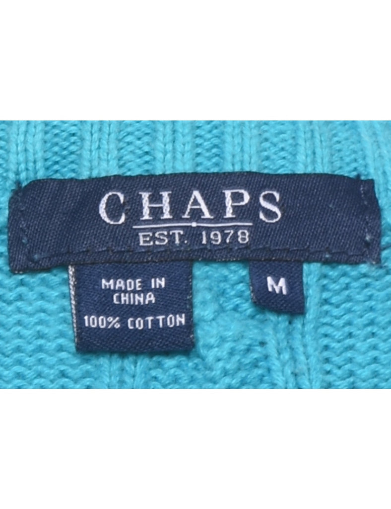 Chaps Cable Knit Jumper - M