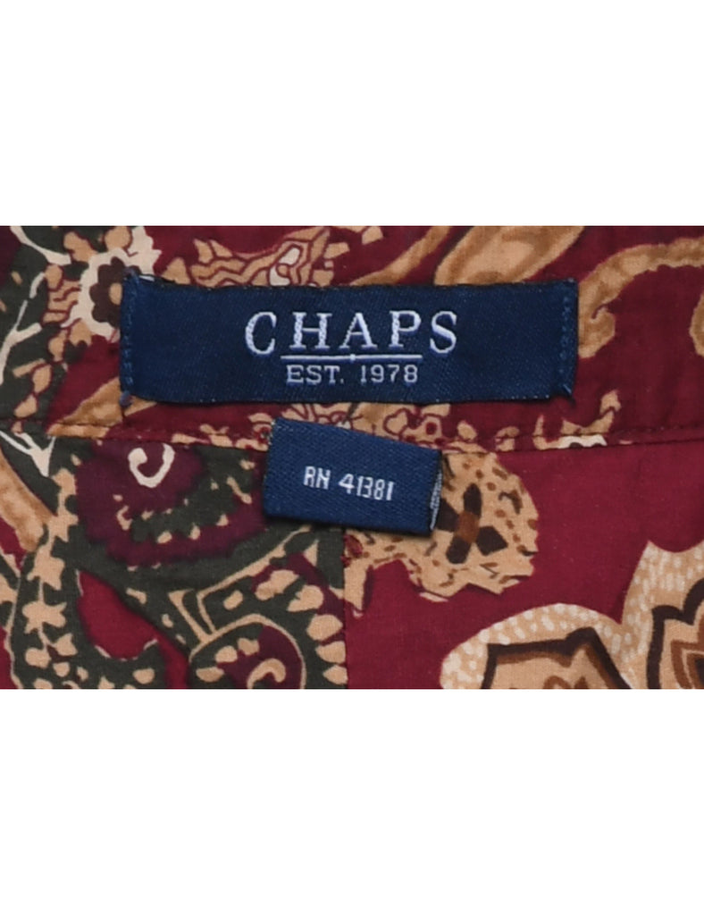 Chaps Paisley Shirt - XL