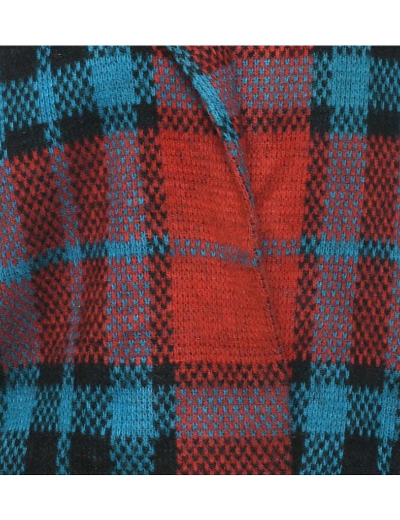 Checked Jacket - M