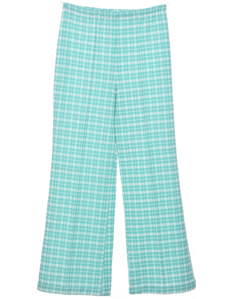 Checked Pattern Trousers - W26 L28