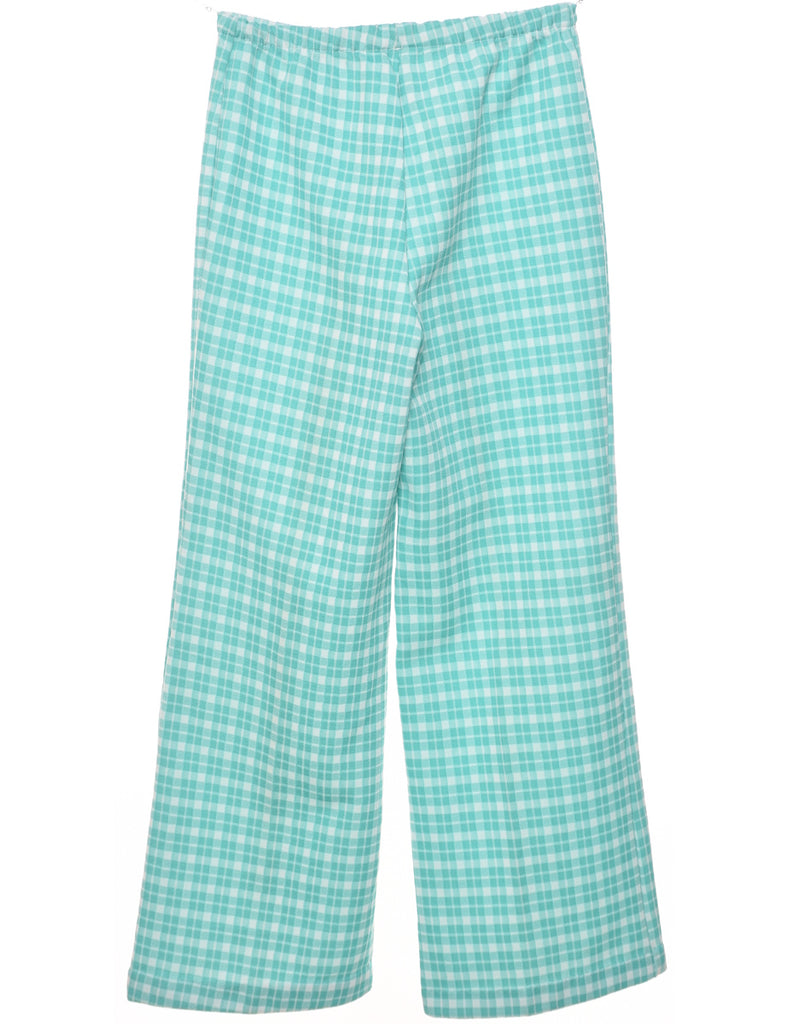 Checked Pattern Trousers - W26 L28