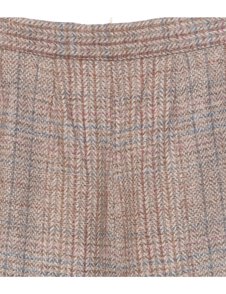 Checked Pattern Trousers - W32 L27