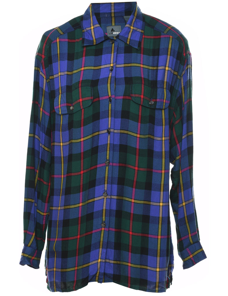 Checked Shirt - L