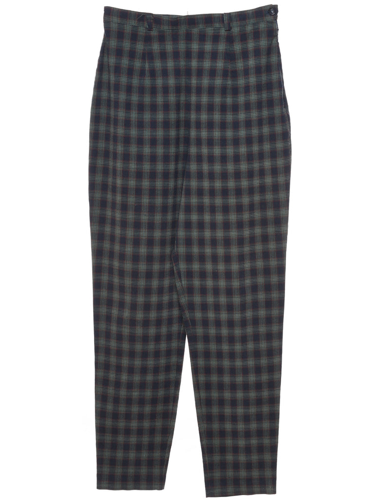 Checked Trousers - W28 L30