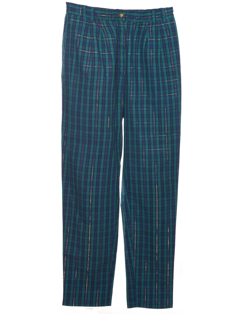 Checked Trousers - W31 L31