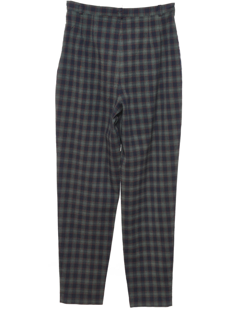 Checked Trousers - W28 L30