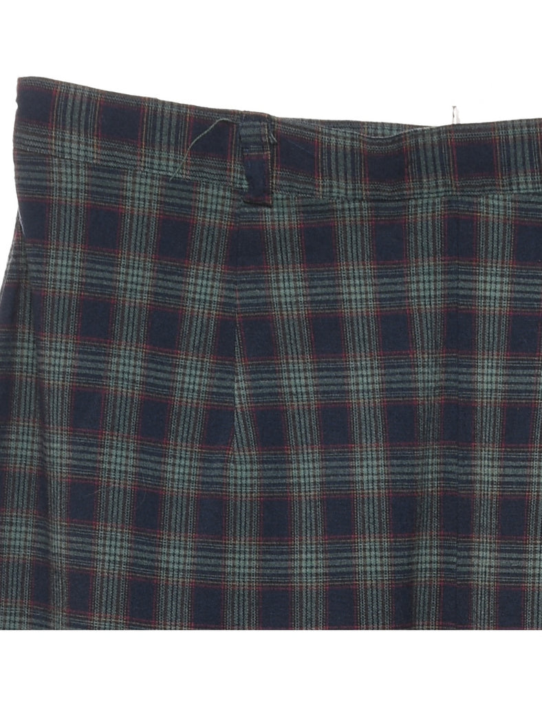 Checked Trousers - W28 L30