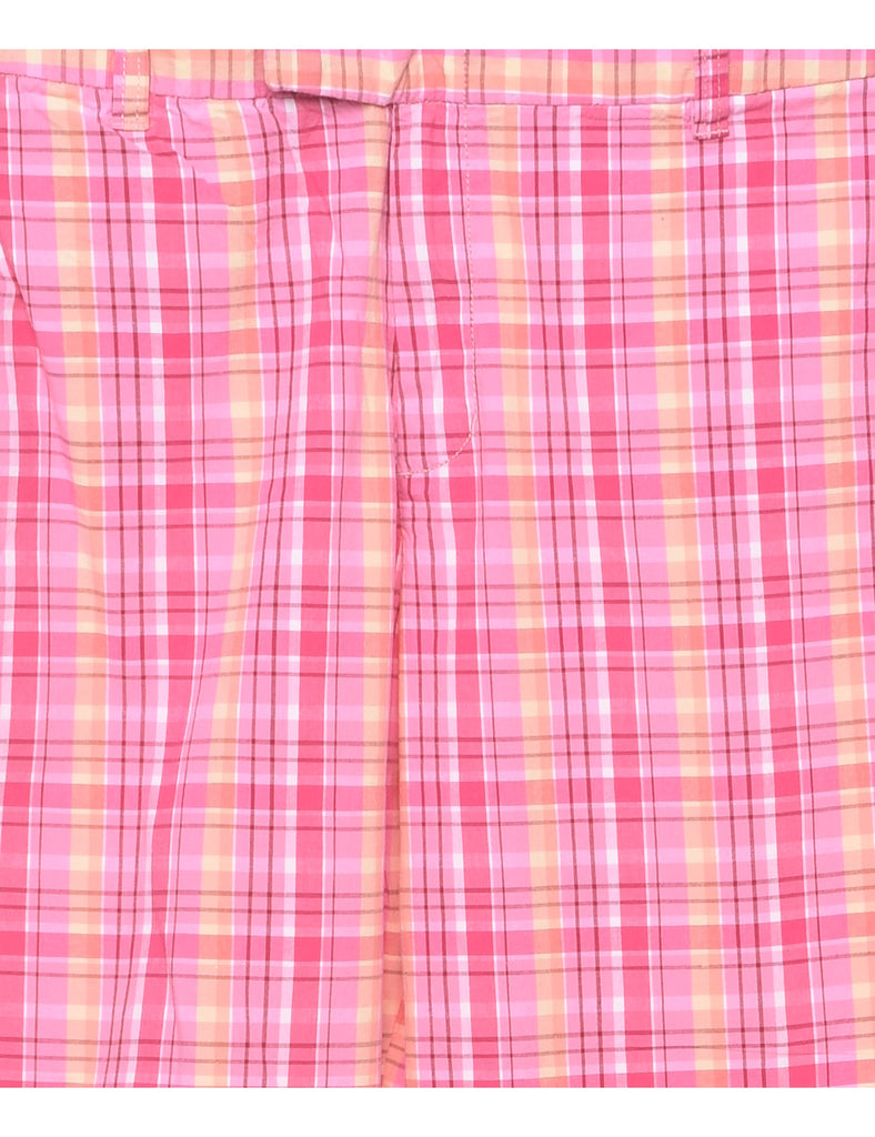 Checked Trousers - W37 L23