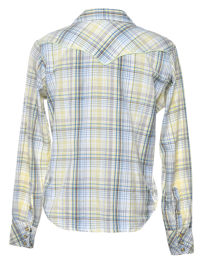 Checked Western Shirt - S