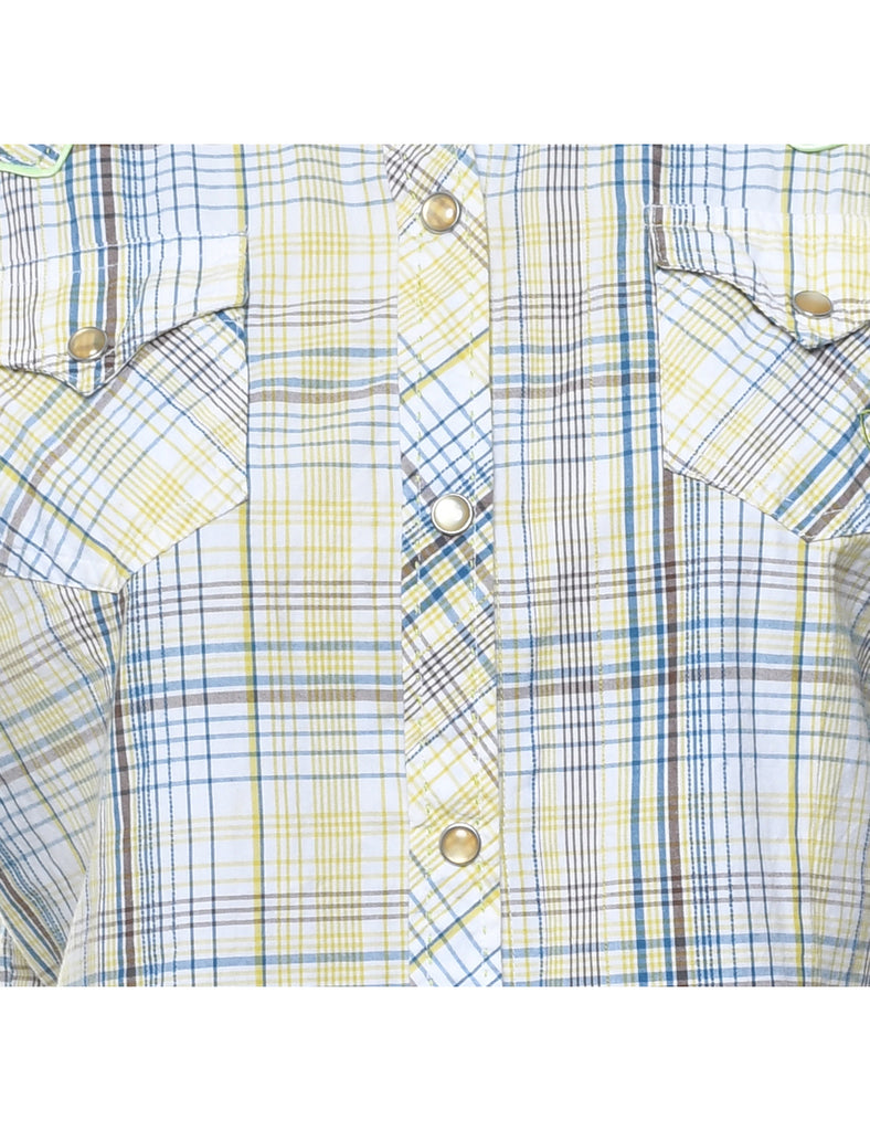 Checked Western Shirt - S