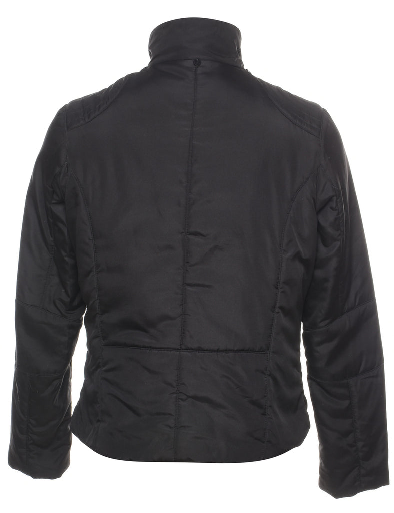 Classic Black Puffer Jacket - S