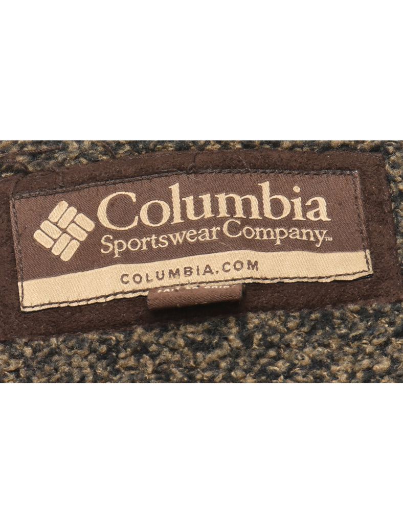 Columbia Faux Shearling Coat - L