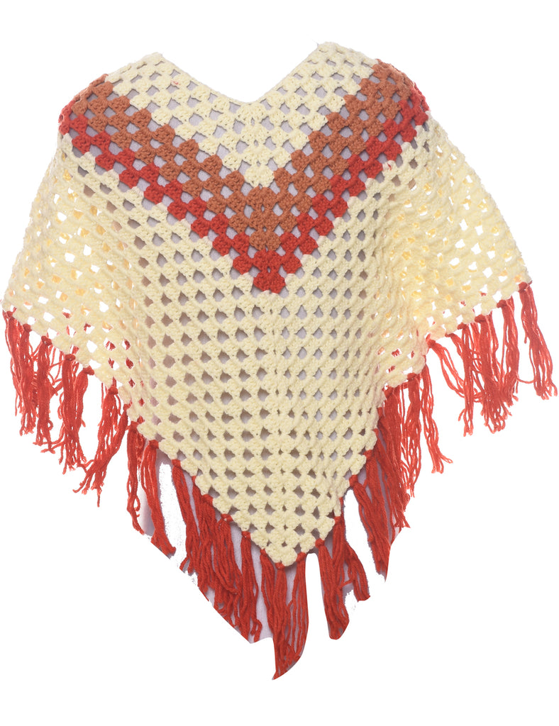 Crochet Poncho - S