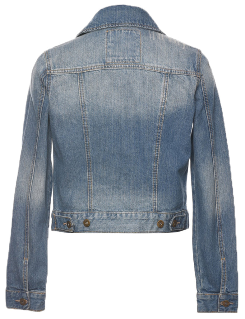 Cropped Denim Jacket - S