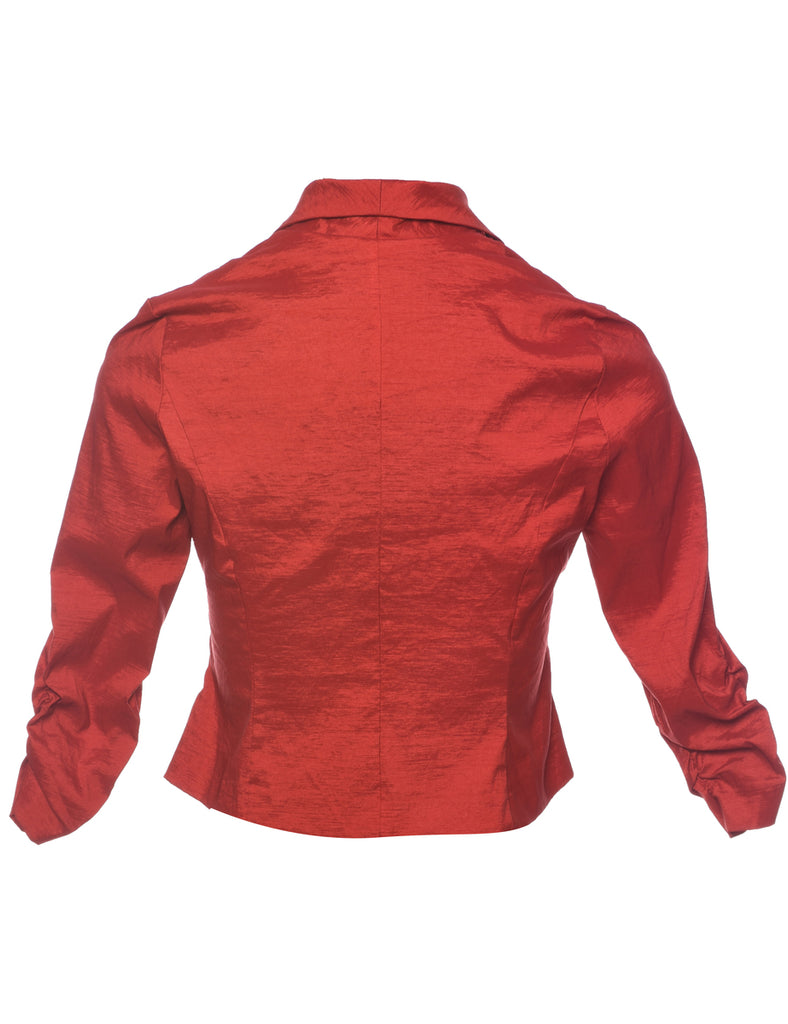 Cropped Red Jacket - M