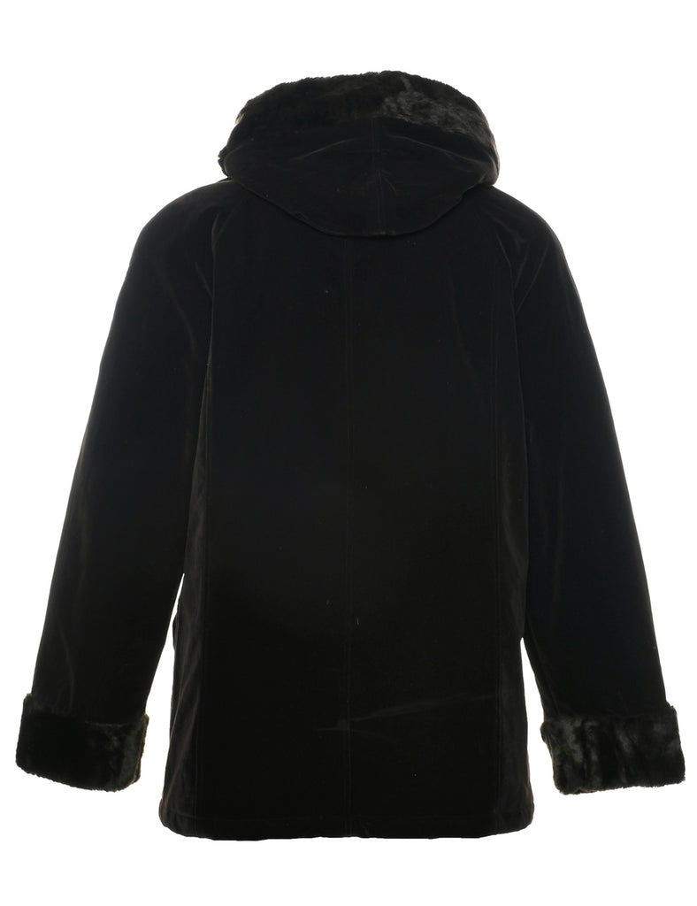 Dark Brown Parka - L