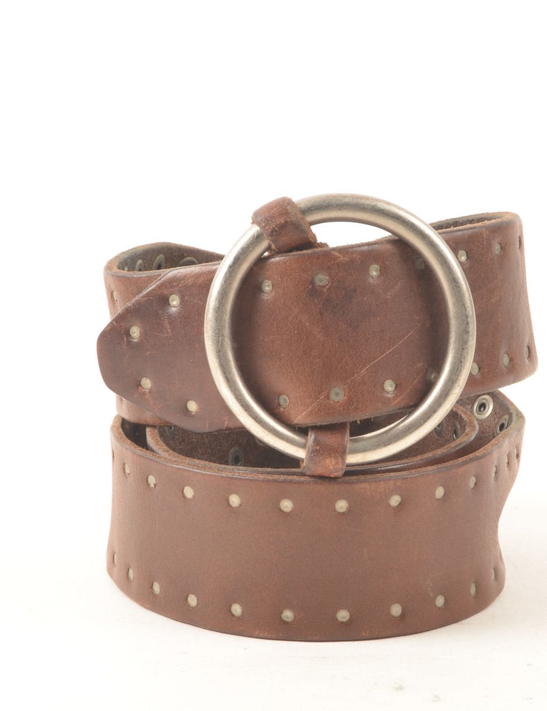 Dark Brown Waist Belt - L