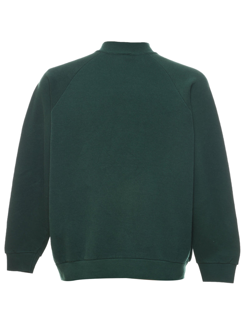 Dark Green Christmas Sweatshirt - L