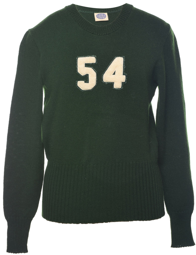 Dark Green Jumper - M