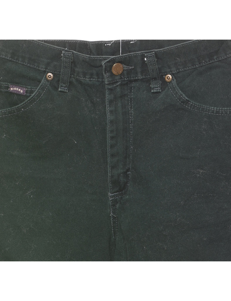 Dark Green Lee Tapered Jeans - W27 L28