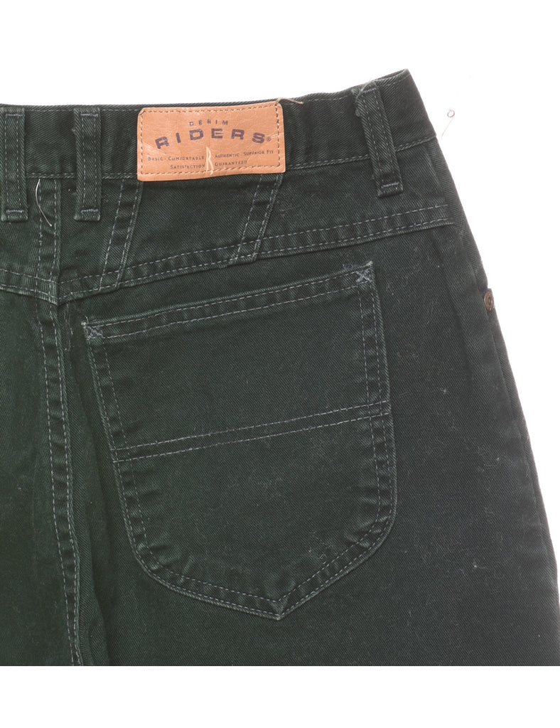 Dark Green Lee Tapered Jeans - W27 L28