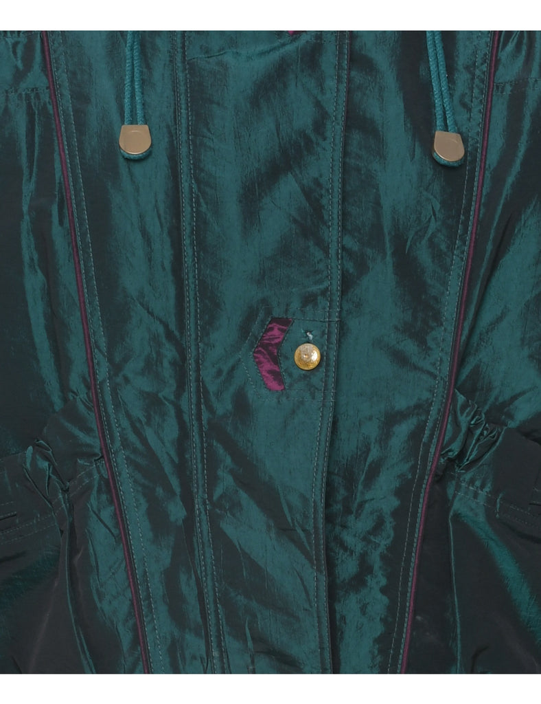 Dark Green Ski Jacket - M